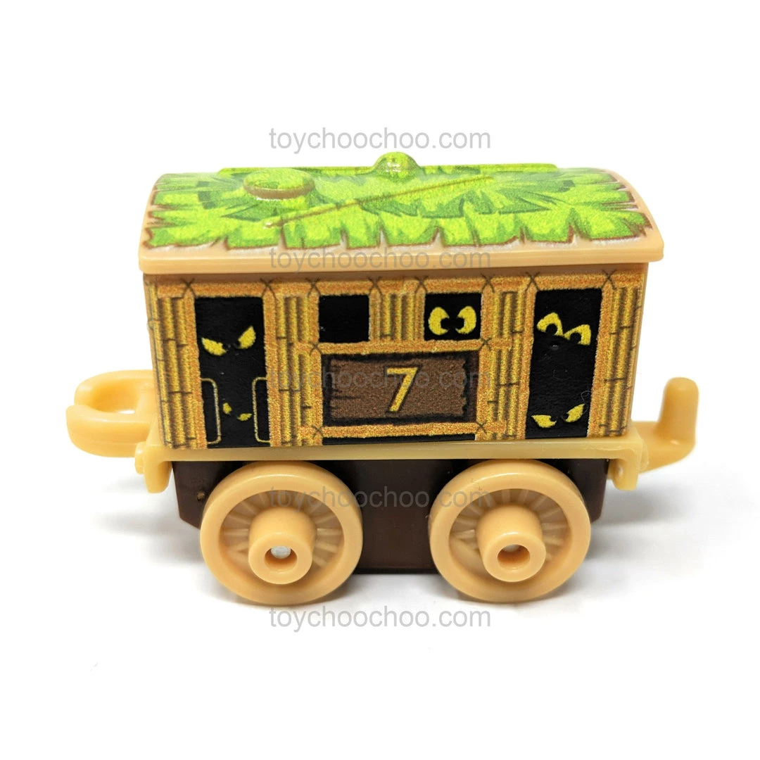 Fisher-Price Bamboo Hut Toby - Hawaiian Theme Thomas & Friends MINIS Single Train Blind Bag 3 Fisher-Price Bamboo Hut Toby - Hawaiian Theme Thomas & Friends MINIS Single Train Blind Bag