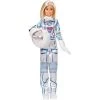 Toy Choo Choo Barbie Astronaut Doll, Blonde Wearing Space Suit And Helmet Mattel