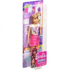 Toy Choo Choo Mattel Barbie Babysitters Inc. Doll, Blonde With Phone And Baby Bottle, For 3 To 7 Year Olds