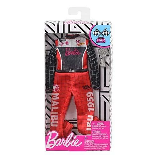 Toy Choo Choo Barbie Clothes Career Outfit Doll, Racecar Driver Jumpsuit With Trophy, Gift For 3 To 8 Year Olds 2 Toy Choo Choo Barbie Clothes Career Outfit Doll, Racecar Driver Jumpsuit With Trophy, Gift For 3 To 8 Year Olds