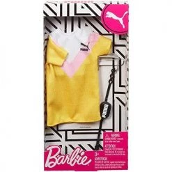 Toy Choo Choo Barbie Clothes: Puma Outfit Doll With 2 Accessories, T-Shirt, Multicolor