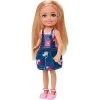 Toy Choo Choo Barbie Club Chelsea Doll (6-inch Blonde) With Graphic Top And Jean Skirt Mattel