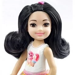 Toy Choo Choo Barbie Club Chelsea Doll, Black Hair