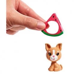 Toy Choo Choo Mattel Barbie Club Chelsea Dress-Up Doll In Watermelon Costume With Accessories, 6-Inch Brunette, For 3 To 7 Year Olds