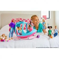 Toy Choo Choo Barbie Dreamhouse Adventures Stacie Doll, Approx. 9-Inch, Blonde In Denim Shorts And Jacket, Gift For 3 To 7 Year Olds