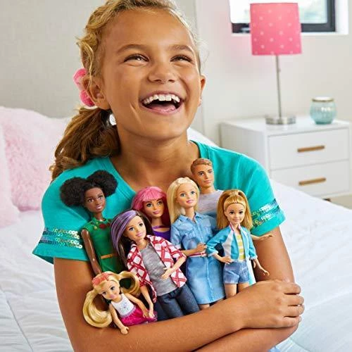 Toy Choo Choo Barbie Dreamhouse Adventures Stacie Doll, Approx. 9-Inch, Blonde In Denim Shorts And Jacket, Gift For 3 To 7 Year Olds 3 Toy Choo Choo Barbie Dreamhouse Adventures Stacie Doll, Approx. 9-Inch, Blonde In Denim Shorts And Jacket, Gift For 3 To 7 Year Olds
