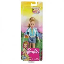 Toy Choo Choo Barbie Dreamhouse Adventures Stacie Doll, Approx. 9-Inch, Blonde In Denim Shorts And Jacket, Gift For 3 To 7 Year Olds 9 Toy Choo Choo Barbie Dreamhouse Adventures Stacie Doll, Approx. 9-Inch, Blonde In Denim Shorts And Jacket, Gift For 3 To 7 Year Olds