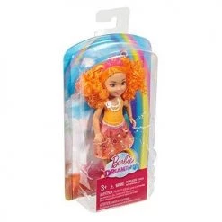 Toy Choo Choo Barbie Dreamtopia Rainbow Cove Sprite Doll - Orange