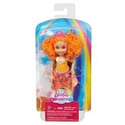 Toy Choo Choo Barbie Dreamtopia Rainbow Cove Sprite Doll - Orange