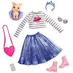 Toy Choo Choo Barbie Princess Adventures Clothing Set With Piglet