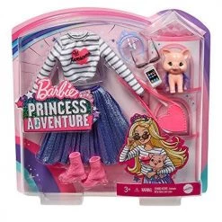 Toy Choo Choo Barbie Princess Adventures Clothing Set With Piglet