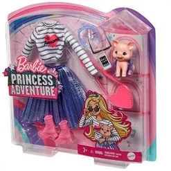 Toy Choo Choo Barbie Princess Adventures Clothing Set With Piglet