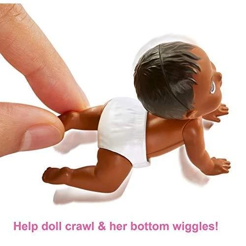 Toy Choo Choo Barbie Skipper Babysitters Inc. Crawling And Playtime Playset With Baby Doll With Bobbling Head And Bottom, Floor Gym, Blanket And 6 Toy Accessories 2 Toy Choo Choo Barbie Skipper Babysitters Inc. Crawling And Playtime Playset With Baby Doll With Bobbling Head And Bottom, Floor Gym, Blanket And 6 Toy Accessories