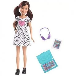 Toy Choo Choo Barbie Team Stacie Friend Of Stacie Doll Gaming Playset With Accessories