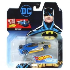 Batman With Batarang Action Feature Hot Wheels DC Comics Character Cars