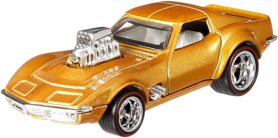 Mattel Hot Wheels Premium '68 Corvette Gas Monkey Garage 1:64 Scale 3 Mattel Hot Wheels Premium '68 Corvette Gas Monkey Garage 1:64 Scale