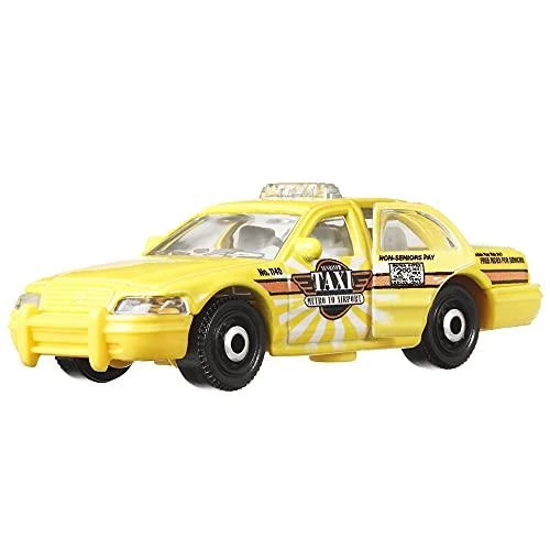 Matchbox 2006 Ford Crown Victoria Taxi (Yellow) 3/20, Moving Parts 2021 3 Matchbox 2006 Ford Crown Victoria Taxi (Yellow) 3/20, Moving Parts 2021