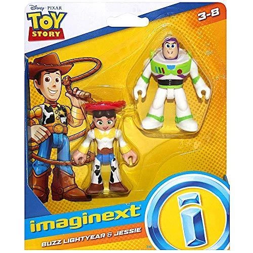 Toy Choo Choo Buzz Lightyear & Jessie Toy Story Imaginext Figures 2.5" Fisher-Price 3 Toy Choo Choo Buzz Lightyear & Jessie Toy Story Imaginext Figures 2.5" Fisher-Price