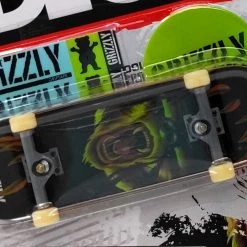 Tech Deck World Pro Edition Grizzly Skateboard Rare Complete Fingerboard