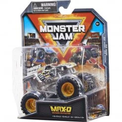 Monster Jam Max-D With Stunt Barrel Series 22 See Thru Crew 1:64 Scale Truck 7 Monster Jam Max-D With Stunt Barrel Series 22 See Thru Crew 1:64 Scale Truck