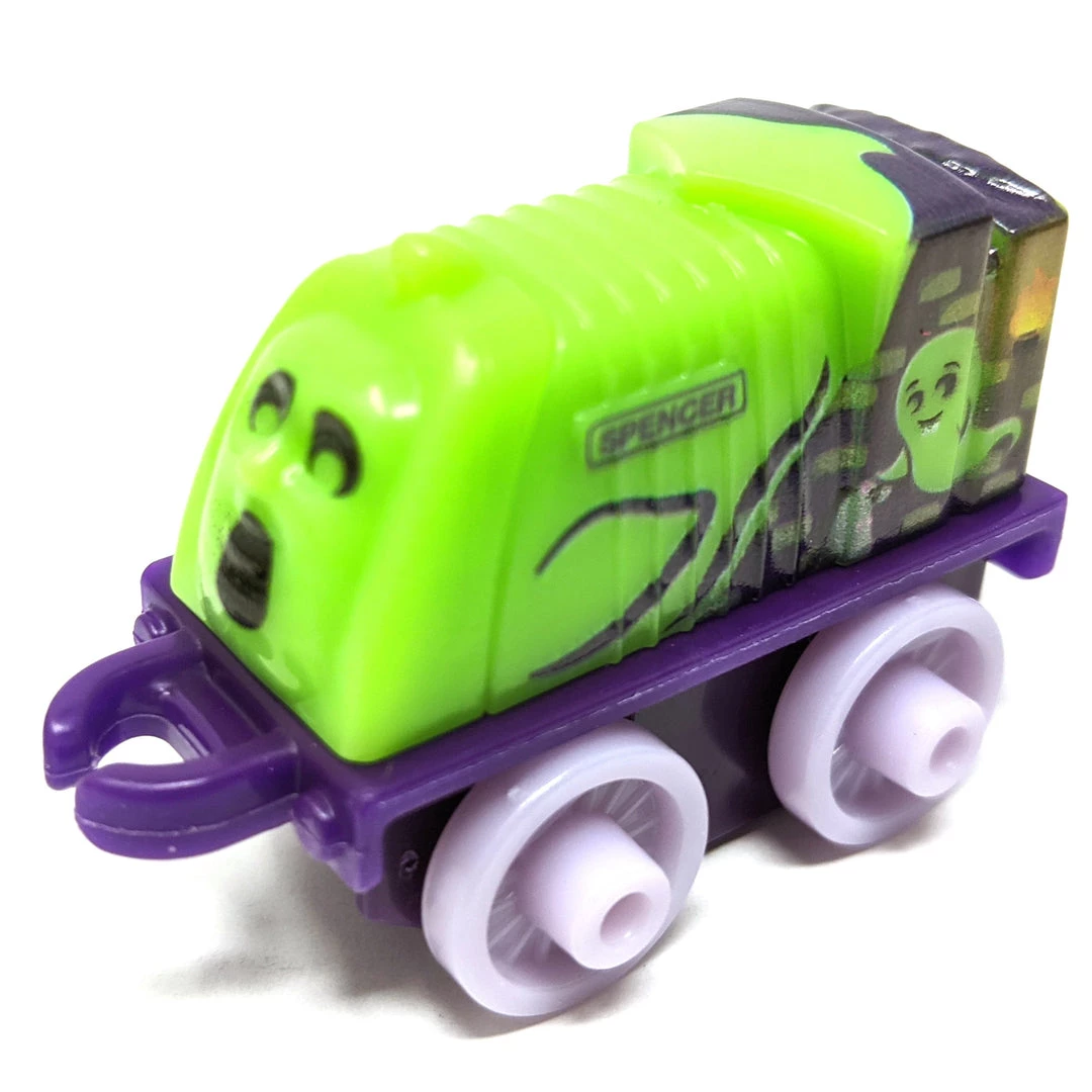 Fisher-Price Thomas & Friends MINIS Ghost Spencer Green Glow In The Dark Single Train - Loose 2020 Series 2 1 Fisher-Price Thomas & Friends MINIS Ghost Spencer Green Glow In The Dark Single Train - Loose 2020 Series 2