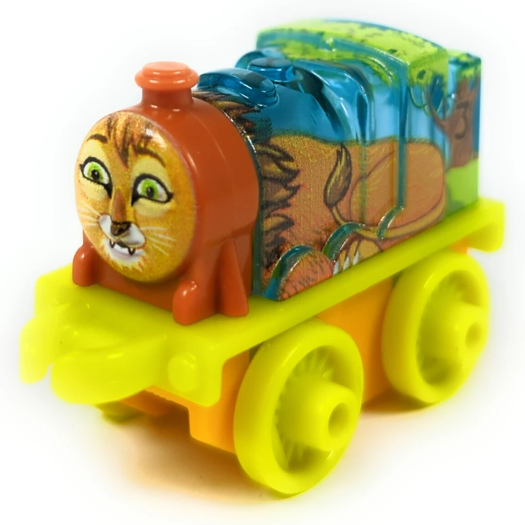 Fisher-Price Thomas & Friends MINIS Lion Henry Animal Theme Single Train - Loose 2021 Series 4 1 Fisher-Price Thomas & Friends MINIS Lion Henry Animal Theme Single Train - Loose 2021 Series 4
