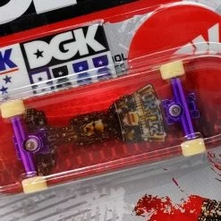 Tech Deck World Pro Edition DGK Skateboards Chaz Ortiz Chalice Red Foil Complete Fingerboard