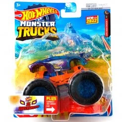 Hot Wheels Monster Trucks El Superfasto Comic Book Crasher 1:64 Scale Vehicle 43/75