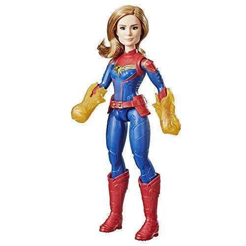 Toy Choo Choo Captain Marvel Movie Cosmic Captain Super Hero Doll (Ages 6 & Up) 1 Toy Choo Choo Captain Marvel Movie Cosmic Captain Super Hero Doll (Ages 6 & Up)