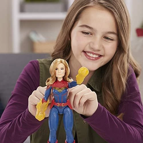 Toy Choo Choo Captain Marvel Movie Cosmic Captain Super Hero Doll (Ages 6 & Up) 3 Toy Choo Choo Captain Marvel Movie Cosmic Captain Super Hero Doll (Ages 6 & Up)