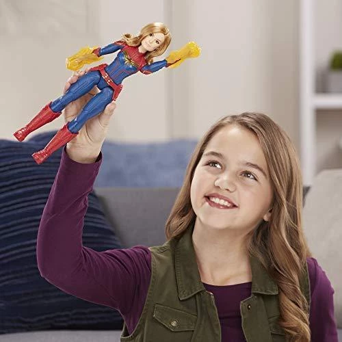 Toy Choo Choo Captain Marvel Movie Cosmic Captain Super Hero Doll (Ages 6 & Up) 11 Toy Choo Choo Captain Marvel Movie Cosmic Captain Super Hero Doll (Ages 6 & Up)