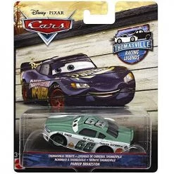 Disney Pixar Cars Disney Cars Diecast Parker Brakeston Thomasville Racing Legends 1:55 Scale Fisher-Price