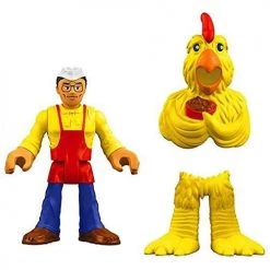 Toy Choo Choo Fisher-Price Chicken Suit Series 6 Imaginext Blind Bag 2.5"