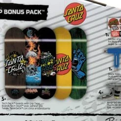 Tech Deck Santa Cruz Skateboards Sk8shop Bonus Pack - 2021 Series Spin Master