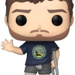 Funko Pop! Television Parks And Recreation Andy With Leg Casts #1155 Exclusive Vinyl Figure 4 Funko Pop! Television Parks And Recreation Andy With Leg Casts #1155 Exclusive Vinyl Figure