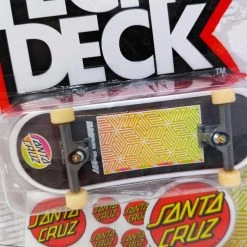 Tech Deck Santa Cruz Skateboards Rare 2021 Series Maurio McCoy Afterglow Complete Fingerboard Spin Master
