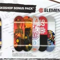 Tech Deck Element Skateboards Sk8shop Bonus Pack - 2022 2nd Series Spin Master