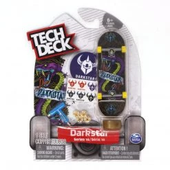Darkstar Skateboards Venom Blue & Purple Tech Deck Fingerboard Ultra Rare Series 10 Spin Master