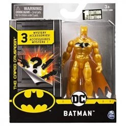 Toy Choo Choo DC Batman 2020 Defender Batman (Gold Chase) 4-inch Action Figure By Spin Master DC Comics