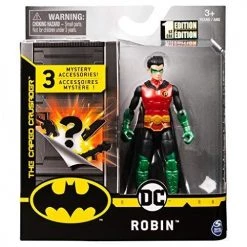 Toy Choo Choo DC Batman 2020 Guardian Robin (Metallic) 4-inch Action Figure By Spin Master DC Comics