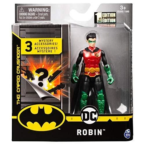 Toy Choo Choo DC Batman 2020 Guardian Robin (Metallic) 4-inch Action Figure By Spin Master DC Comics 1 Toy Choo Choo DC Batman 2020 Guardian Robin (Metallic) 4-inch Action Figure By Spin Master DC Comics