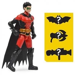 Toy Choo Choo DC Comics DC Batman 2020 Robin (Red Costume) 4-inch Action Figure By Spin Master