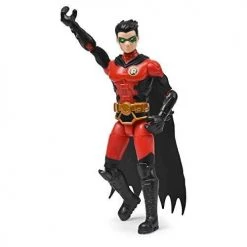 Toy Choo Choo DC Comics DC Batman 2020 Robin (Red Costume) 4-inch Action Figure By Spin Master 7 Toy Choo Choo DC Comics DC Batman 2020 Robin (Red Costume) 4-inch Action Figure By Spin Master