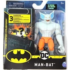 Toy Choo Choo DC Batman 2020 White Man-Bat Variant 4-inch Action Figure By Spin Master