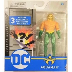 Toy Choo Choo DC Comics DC Heroes Unite 2020 Aquaman 4-inch Action Figure By Spin Master