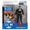 Superman Black Suit DC Heroes Unite 2020 4" Inch Action Figure Spin Master - Justice League