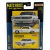 Matchbox Collectors Series 17/20 1964 Pontiac Grand Prix White 1:64 Scale Diecast Collectible Car