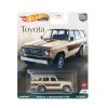 Hot Wheels Premium Toyota Landcruiser FJ60 Car Culture Series 1:64 Scale Tan Toy Vehicle