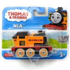Thomas & Friends Nia All Engines Go Metal Push Along Train Fisher-Price