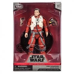 Toy Choo Choo Disney Star Wars 6'' Elite Series Die-Cast Figure Poe Dameron (Episode VII: A Force Awakens)
